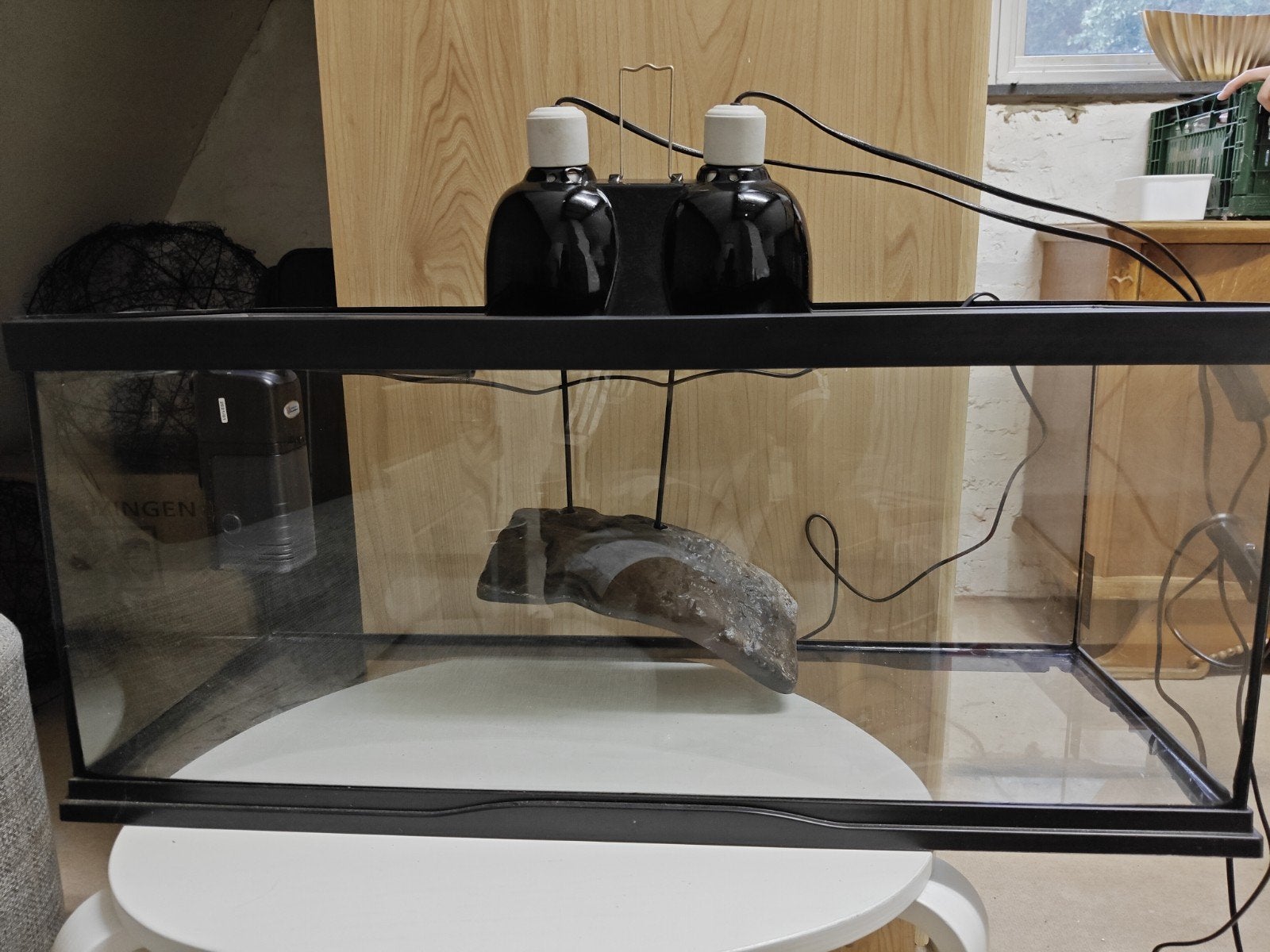 schildpadden aquarium, Dieren en Toebehoren, Ophalen, Zo goed als nieuw