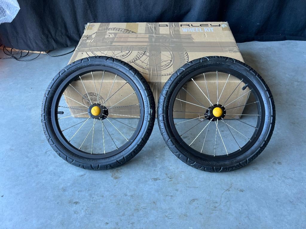 Burley fietskar wielset met snelsluitsysteem - Nieuw, Fietsen en Brommers, Ophalen of Verzenden, Kinderkar, 40 tot 60 kg, Burley