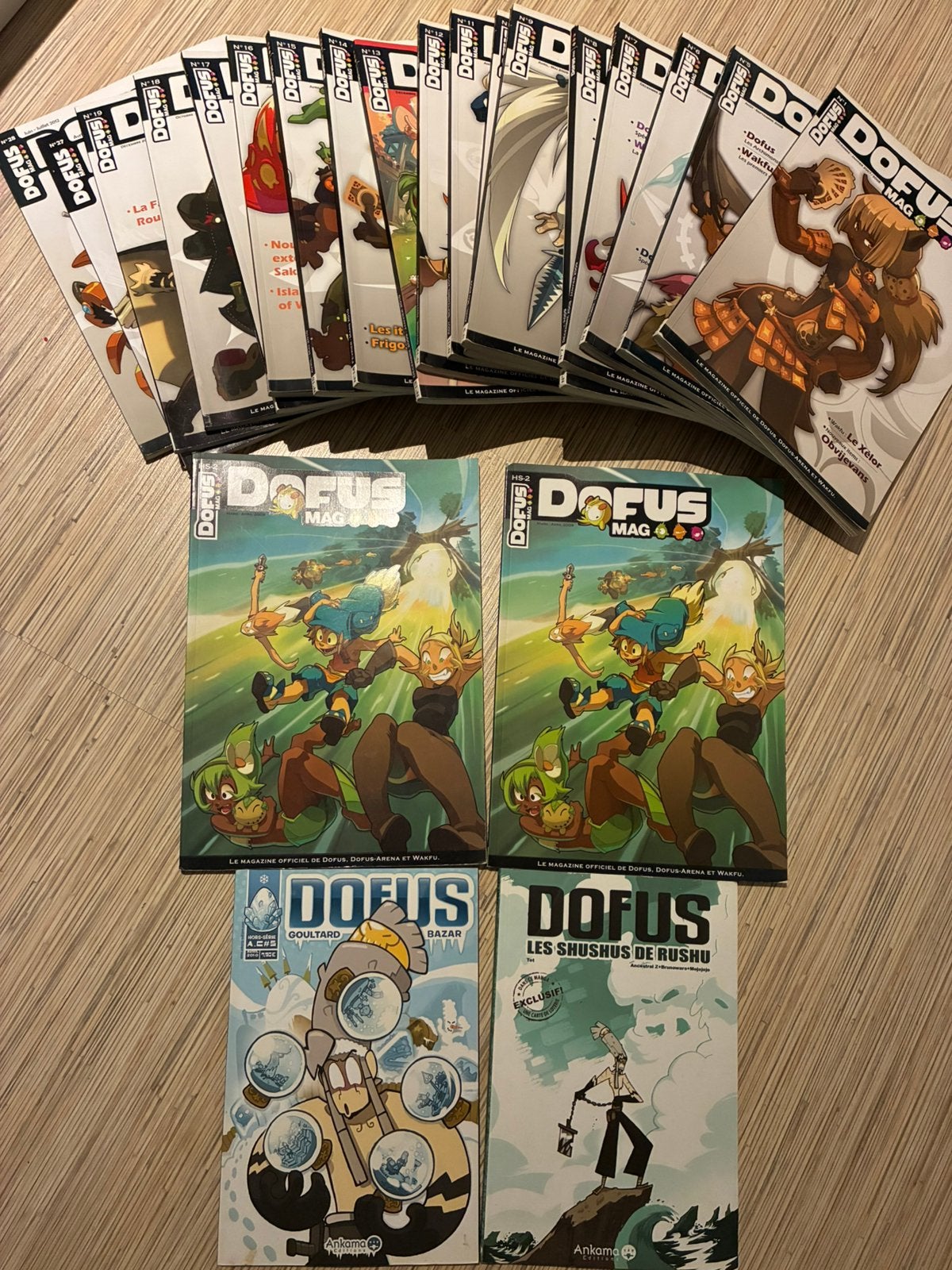Lot de Magazines Dofus, Plusieurs comics, Enlèvement, Utilisé