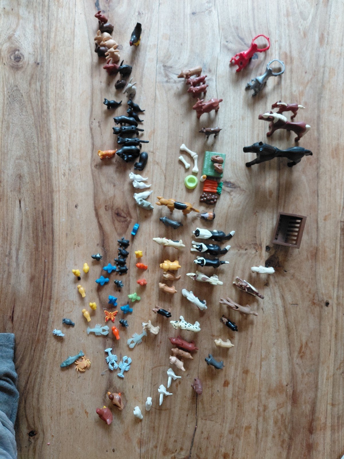 Playmobil diertjes, 97 stuks + toebehoren, Enlèvement ou Envoi
