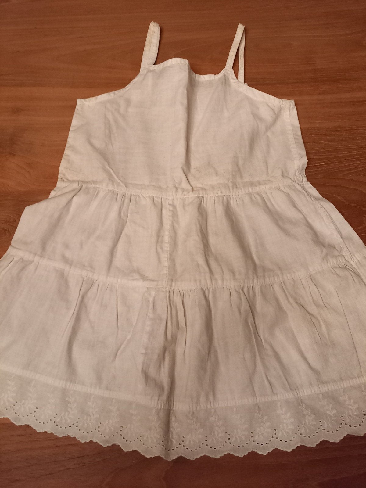 oud kleedje/onderkleedje afmetingen bij de foto's, Antiquités & Art, Antiquités | Vêtements et Textile, Enlèvement ou Envoi
