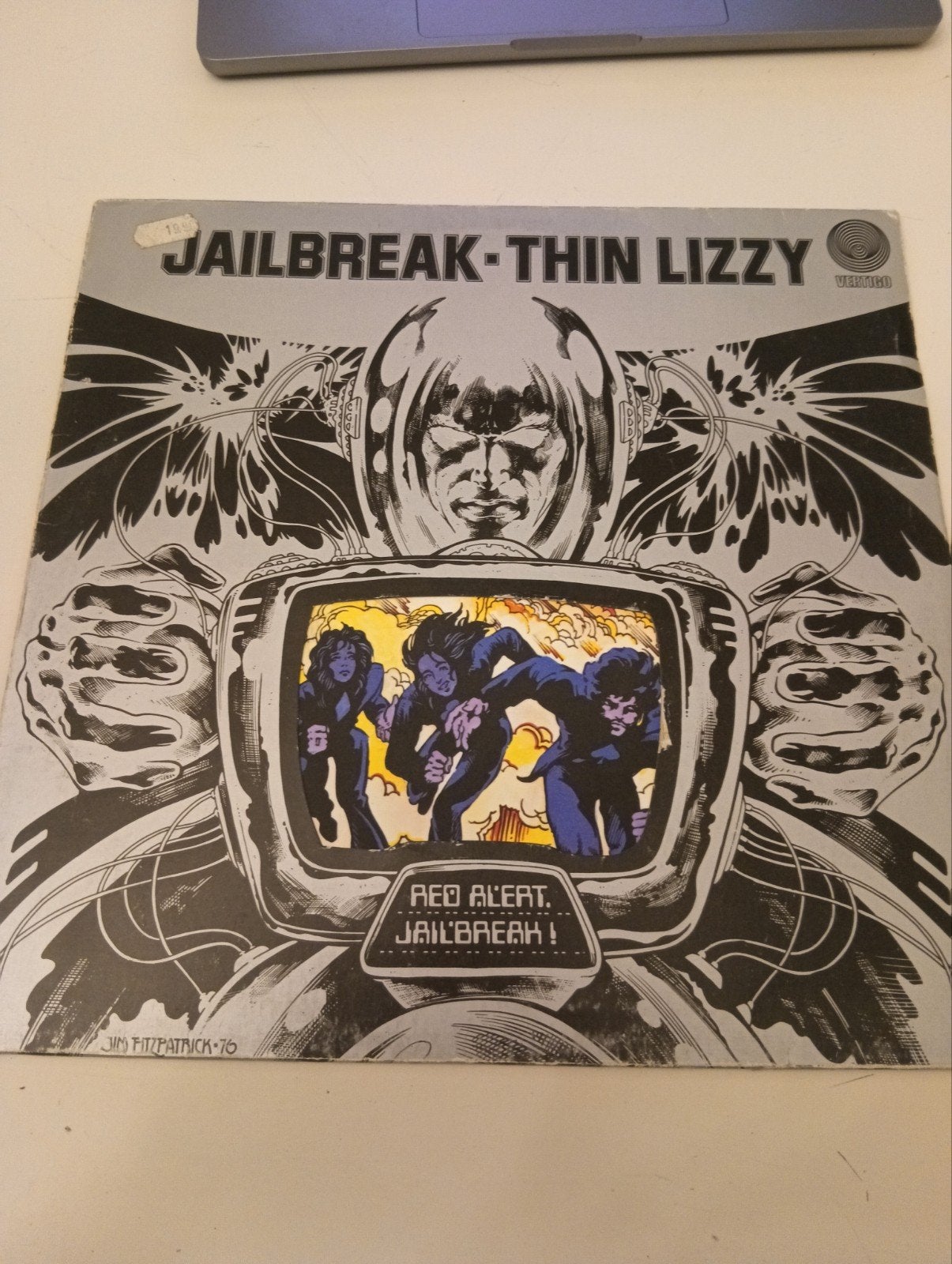 Lp Thin Lizzy "Jailbreak", Cd's en Dvd's, Vinyl | Hardrock en Metal, Ophalen of Verzenden, LP