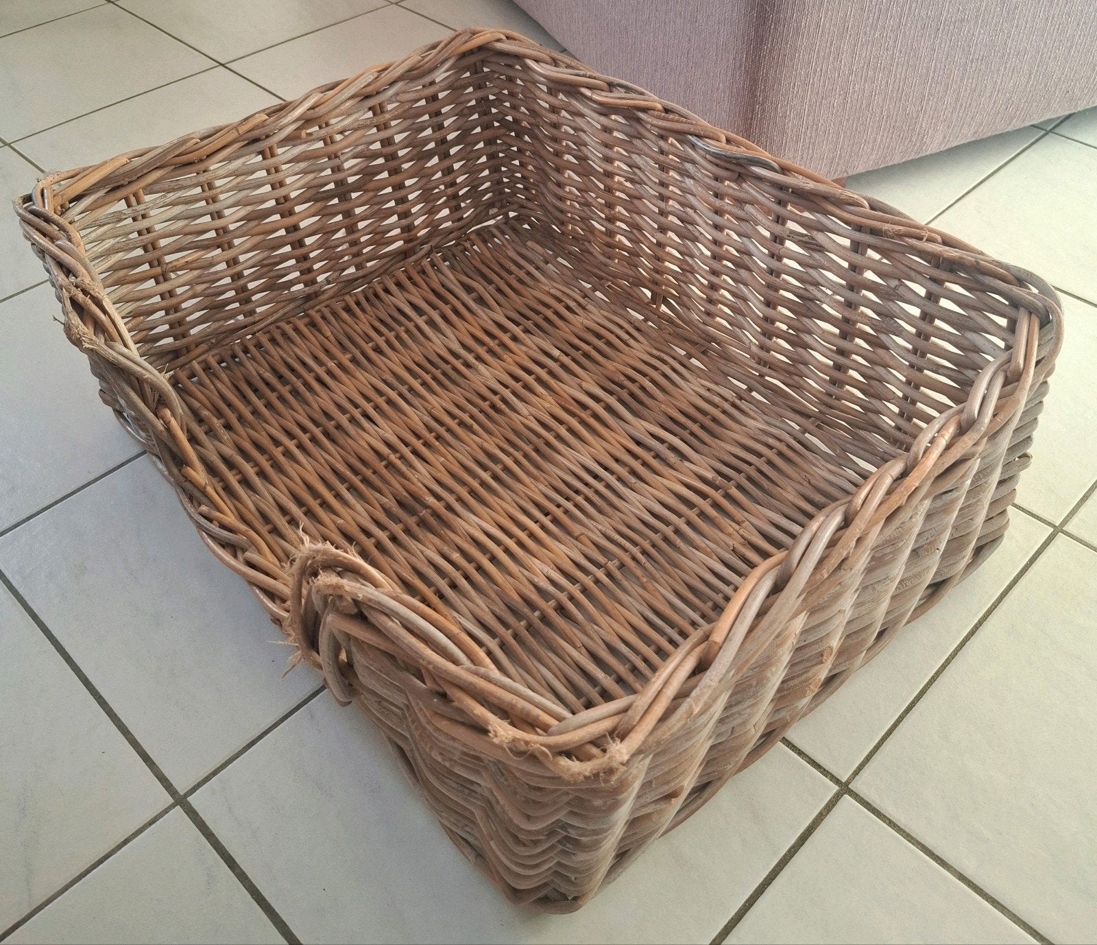 hondenmand 60x45, Animaux & Accessoires, Enlèvement ou Envoi, Utilisé, Roseau