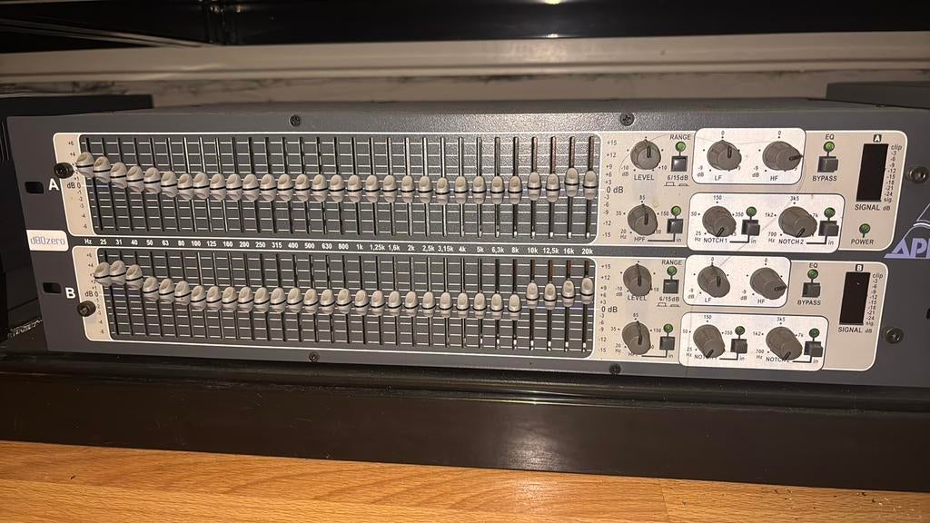 Apex DBQ-Zero Equaliseur pro hi-fi, studio, sono, scène) 🔆, Enlèvement, Comme neuf