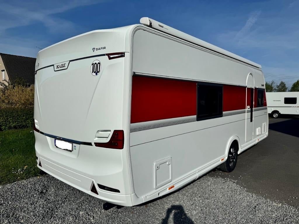 KABE SAFIR 600 TDL 2024, 2 aparte bedden, Rondzit, Schokbreker, Bedrijf