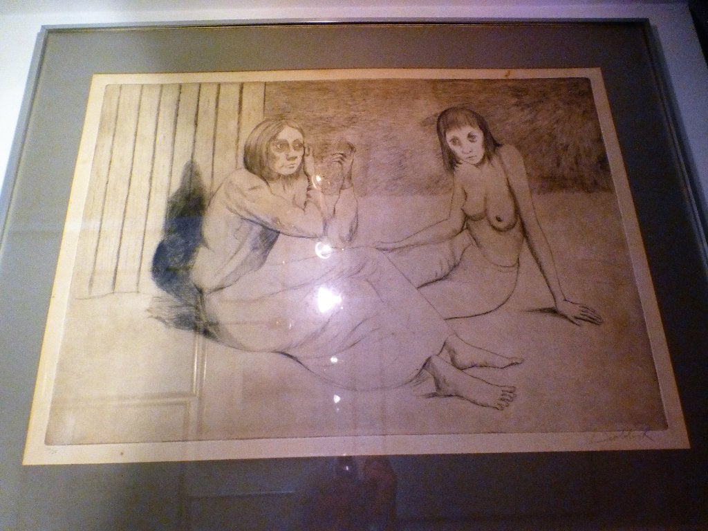 Roland Devolder - grote ets - get+nr - kader Schleiper, Antiek en Kunst, Kunst | Etsen en Gravures, Ets, Genummerd, Gesigneerd