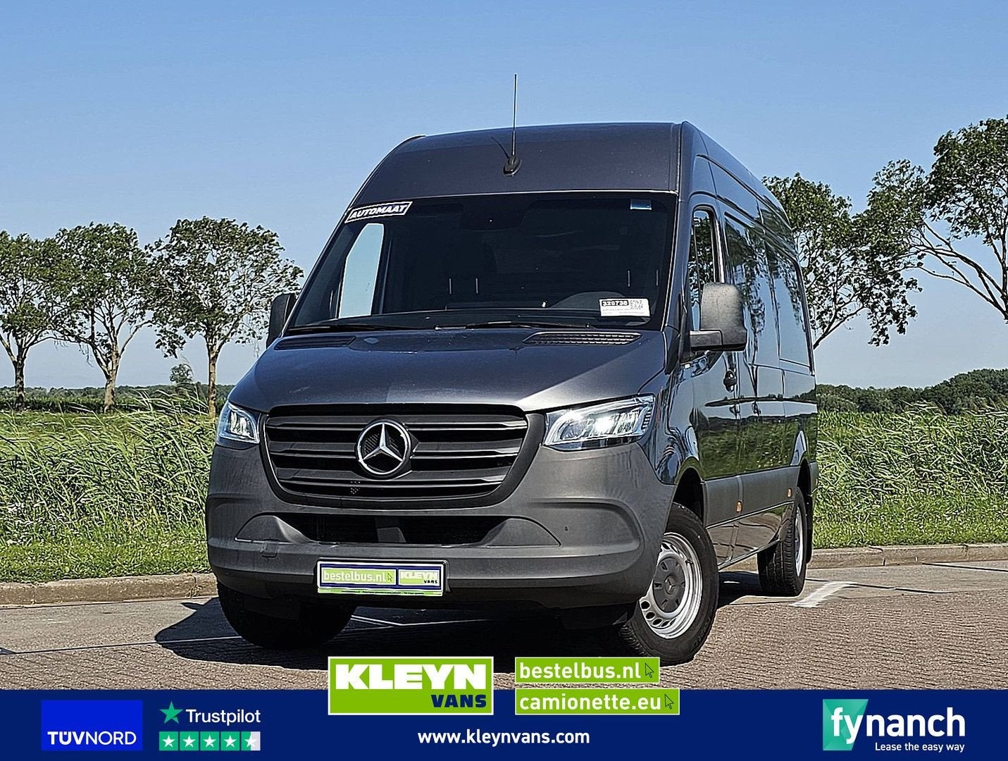 Mercedes-Benz SPRINTER 317 L2H2 LED Navi Autom., Auto's, Bestelwagens en Lichte vracht, Automaat, Mercedes-Benz, Bedrijf, Diesel