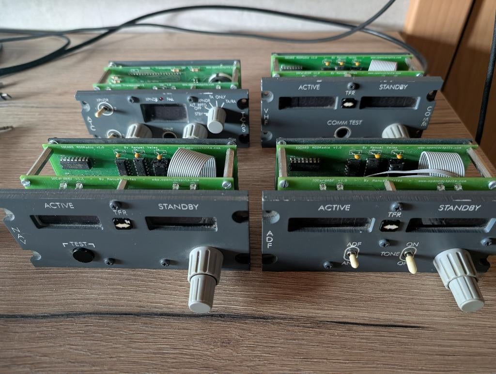B737 cockpit modules ATC COMM NAV ADF, Ophalen, Gebruikt, Opencockpits
