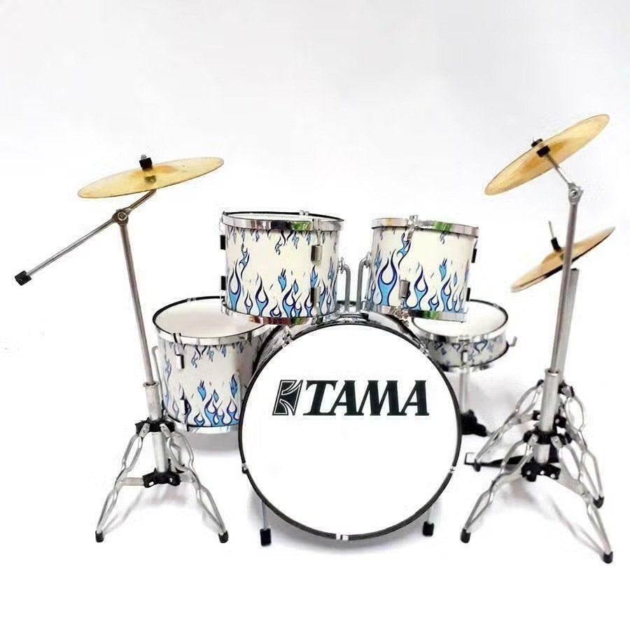 Miniatuur decoratief Tama flames drumstel, Ophalen of Verzenden, Nieuw
