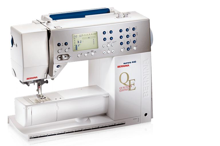 Bernina Aurora 440 QE professionele naaimachine – topklasse, Hobby en Vrije tijd, Naaimachines en Toebehoren, Zo goed als nieuw