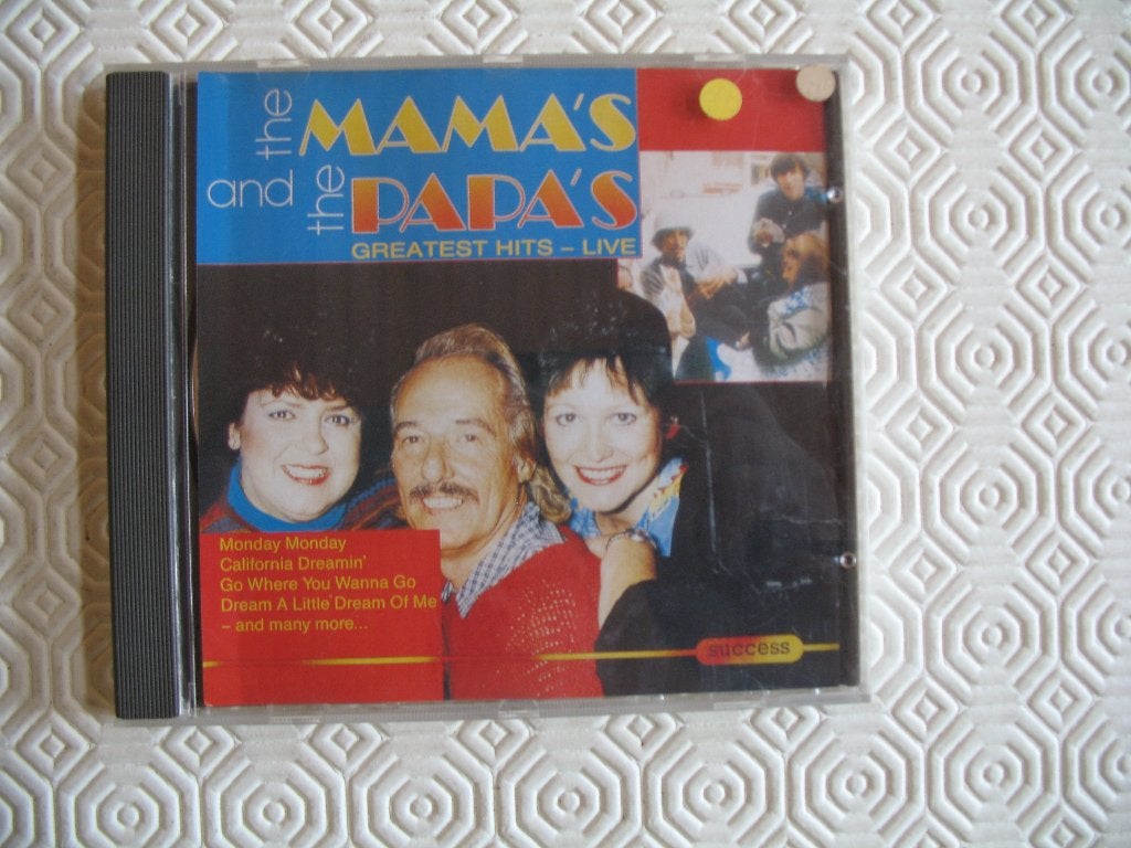 The Mama’s and the Papa’s, Greatest hits -live, cd 1982, Enlèvement ou Envoi