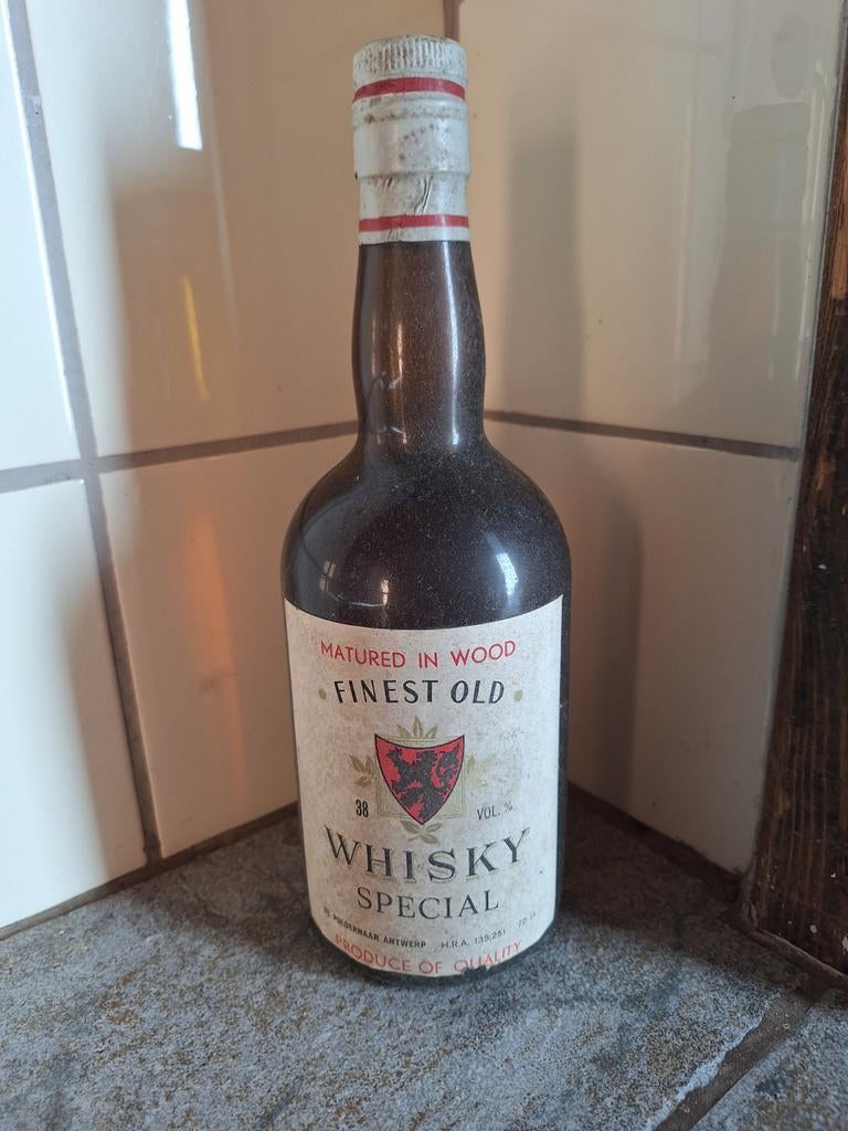 Whisky special 70cl, Ophalen