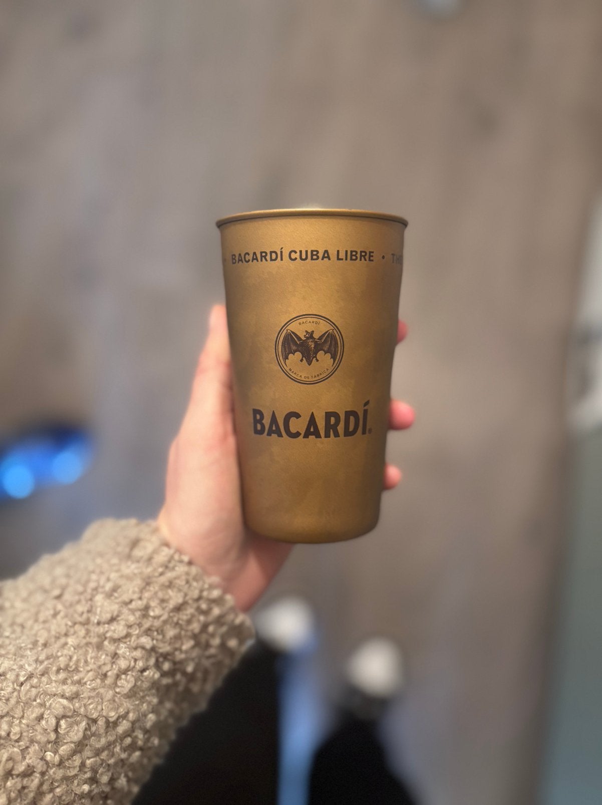 Metalen bekers bacardi, Ophalen of Verzenden, Nieuw