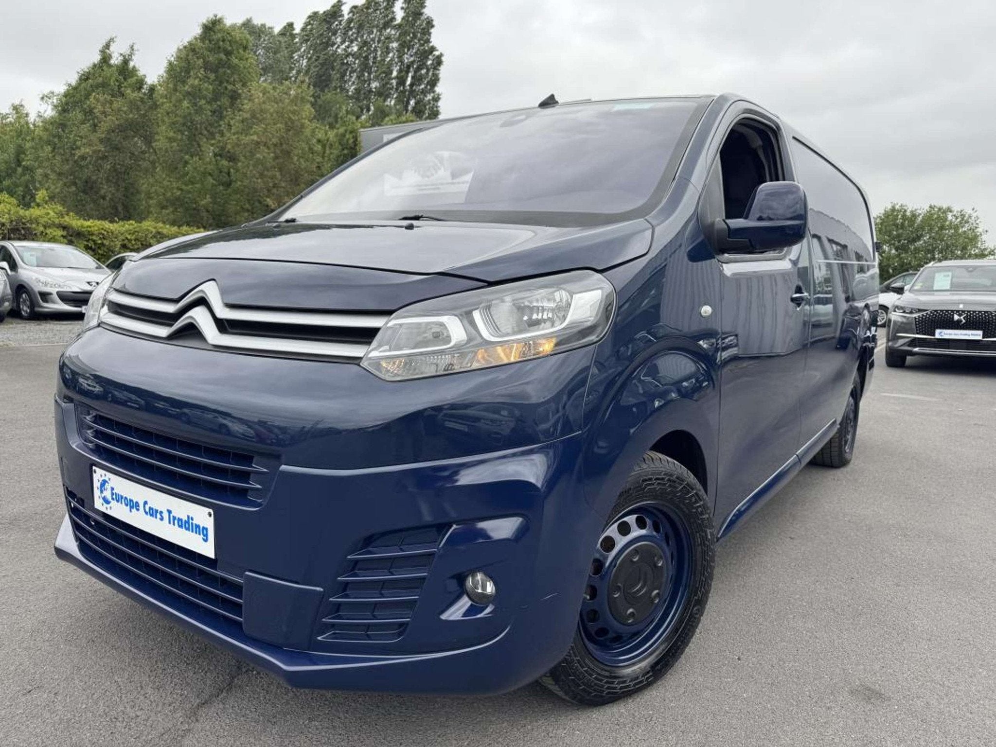 Citroën Jumpy XL 2.0BlueHdi 180CH BVA EAT8 3PLACES CARPLAY, Autos, Electronic Stability Program (ESP), Entreprise, 179 ch, Noir