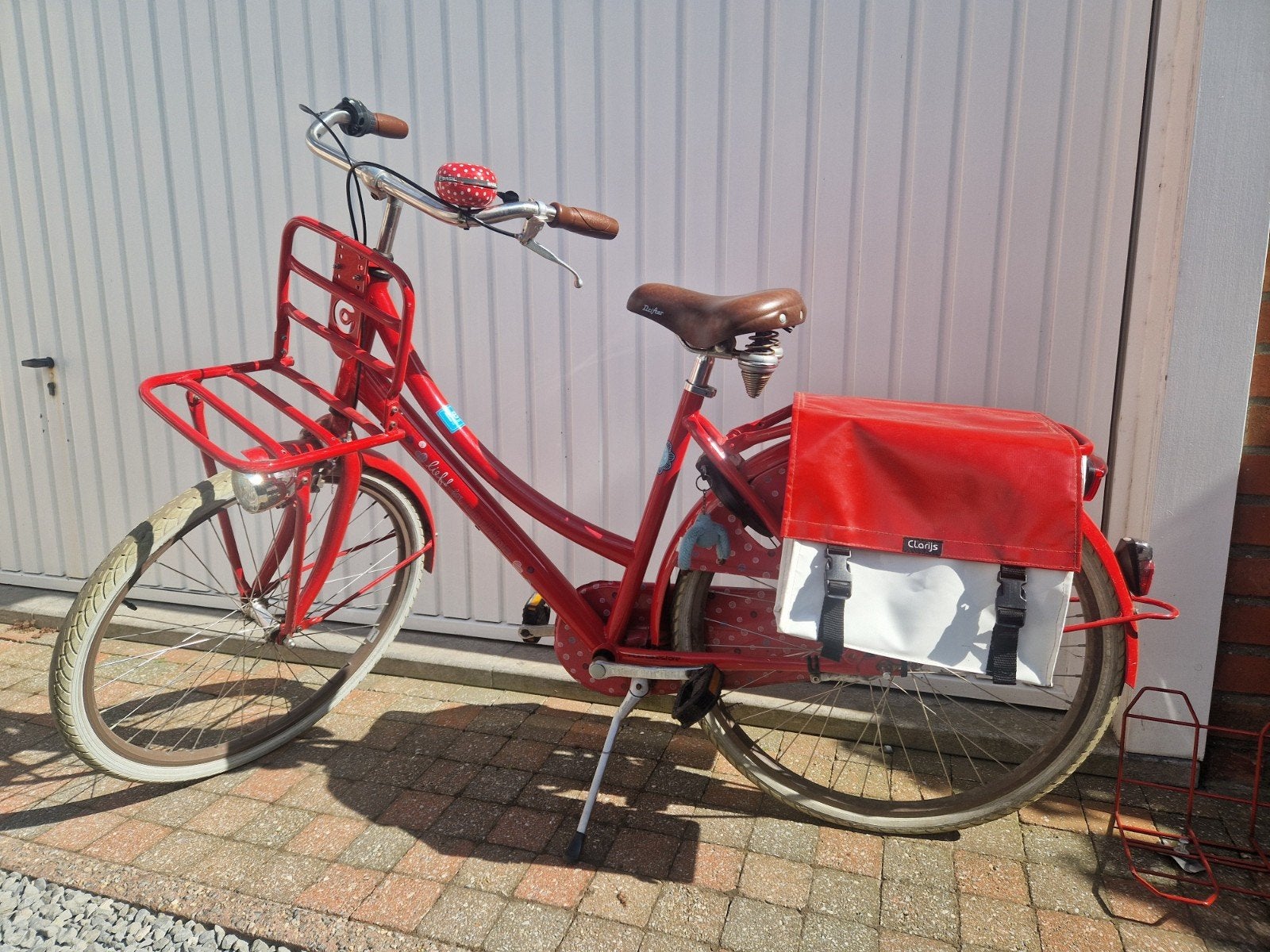Fiets Cortina 26', Ophalen