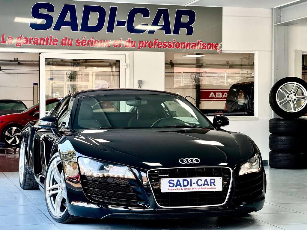 Audi R8 4.2i V8 Quattro FSI 420cv R Tronic - PACK CARBONE, Auto's, Automaat, USB, Gebruikt, 1865 kg