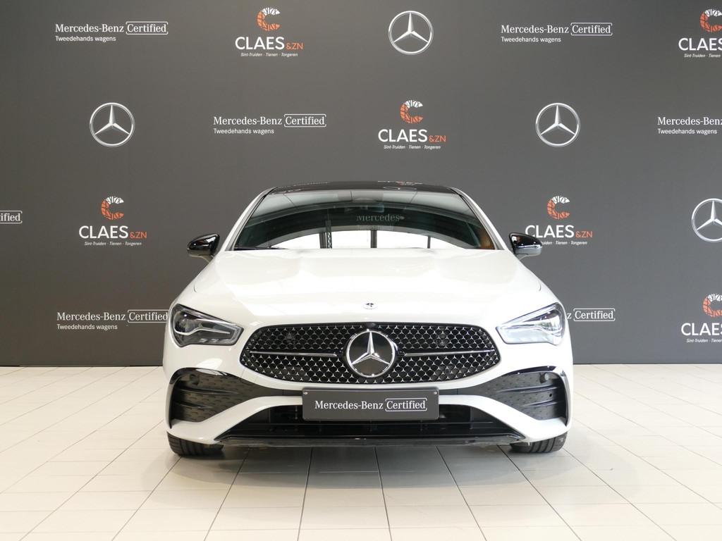 Mercedes-Benz CLA-klasse 180 AMG Line DOS 203, Stof, Gebruikt, 4 cilinders, Parkeercamera