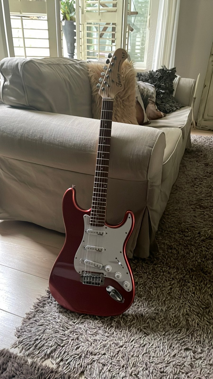 Fazley stratocaster, Muziek en Instrumenten, Snaarinstrumenten | Gitaren | Elektrisch, Ophalen, Zo goed als nieuw