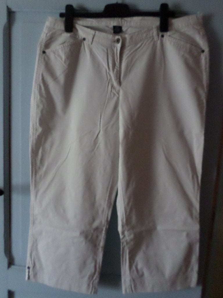 pantalon blanc de Via Appia : taille 46, Enlèvement ou Envoi, Porté, Pantalon ou Jeans