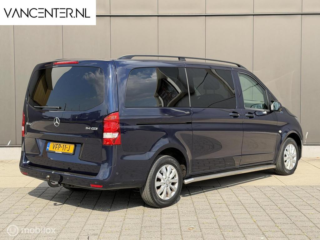 Mercedes Vito DC 114 CDI Automaat L2 Lang Leder Trekhaak, Autos, Camionnettes & Utilitaires, Entreprise, 2000 kg, Carnet d'entretien