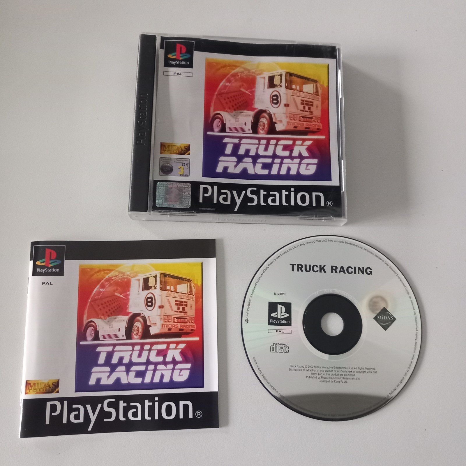 Truck Racing Playstation 1 pal, Ophalen of Verzenden