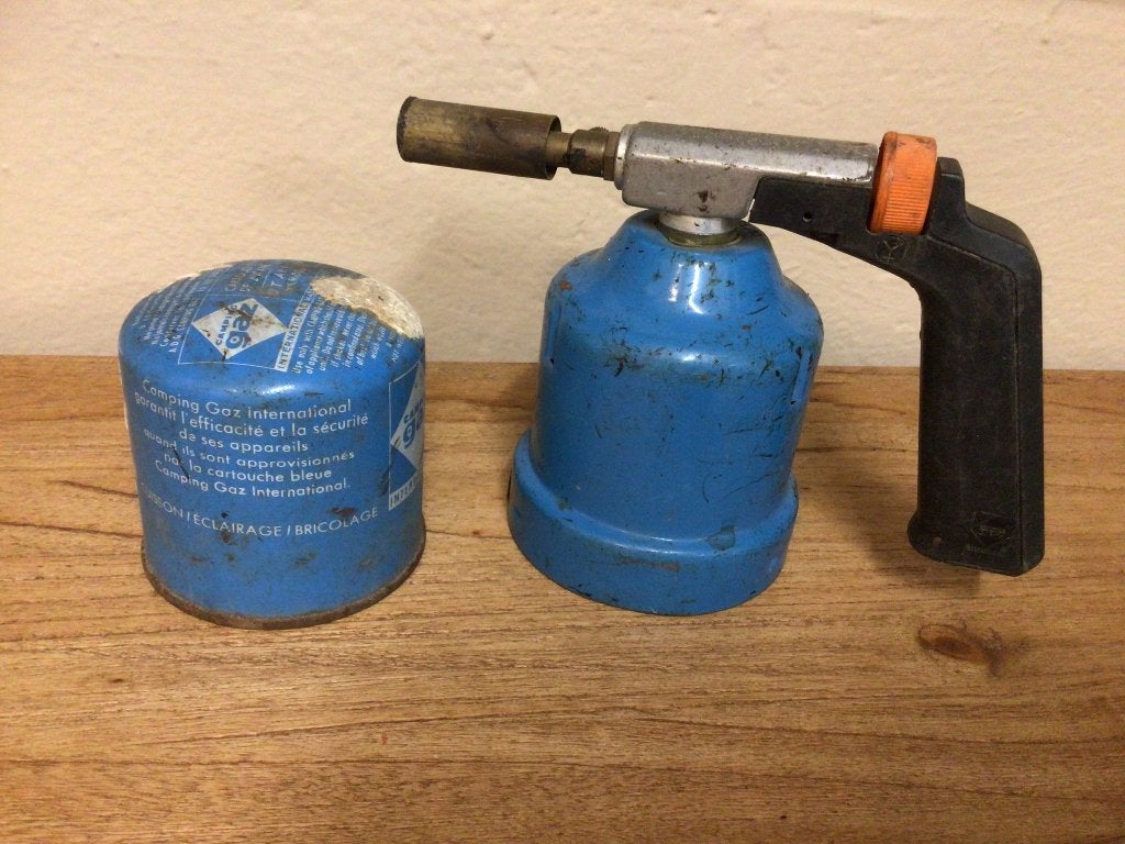 Lampe à souder, Enlèvement, Utilisé
