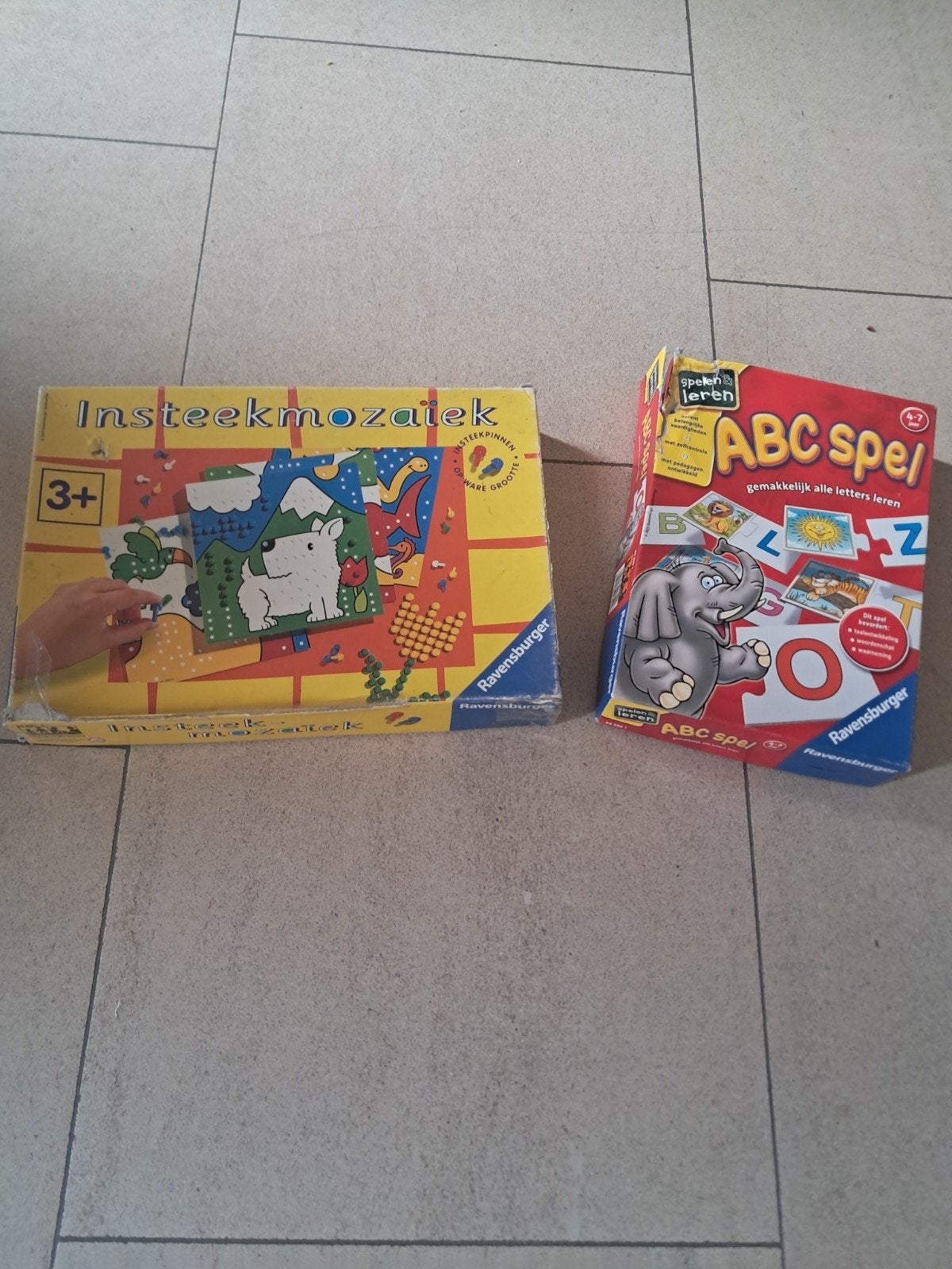 kinder spelletjes, Een of twee spelers, Ophalen, Gebruikt, Ravensburger