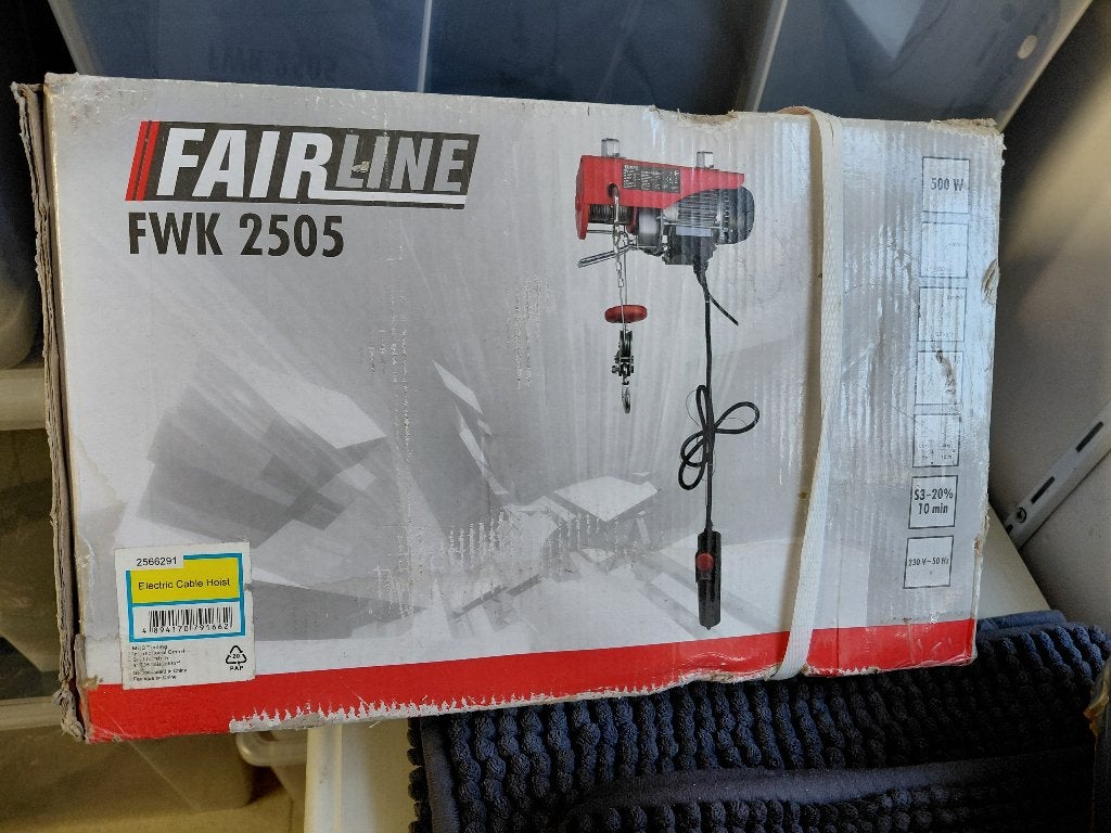 Takel met zwenkarm, Doe-het-zelf en Bouw, Ophalen, Zo goed als nieuw