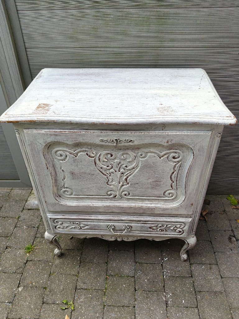 Leuk vintage bar/tv kastje, Antiquités & Art, Antiquités | Meubles | Armoires, Enlèvement