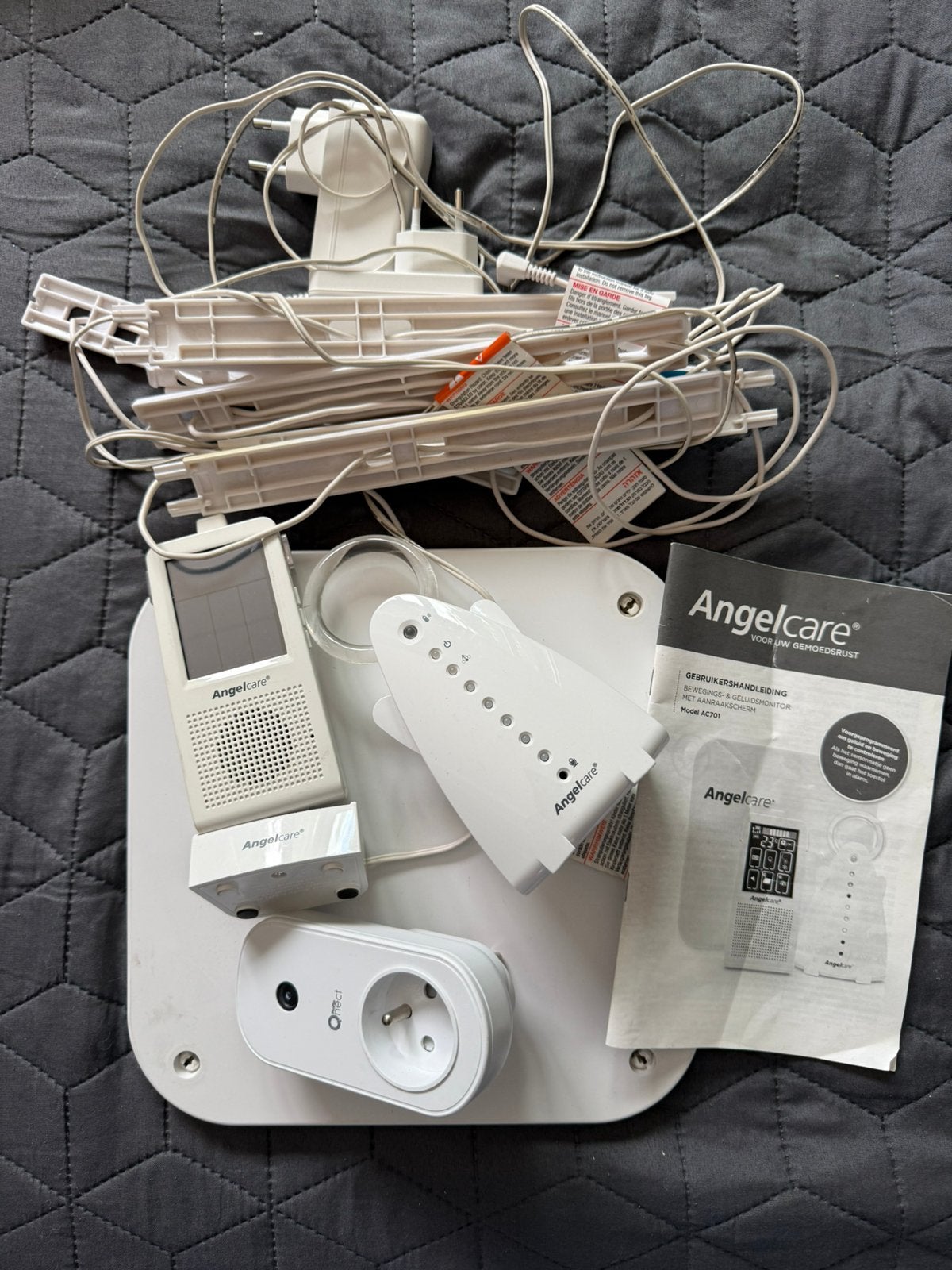 Angelcare AC701 Babyfoon met Bewegings- & Geluidsmonitor, Enlèvement, Utilisé