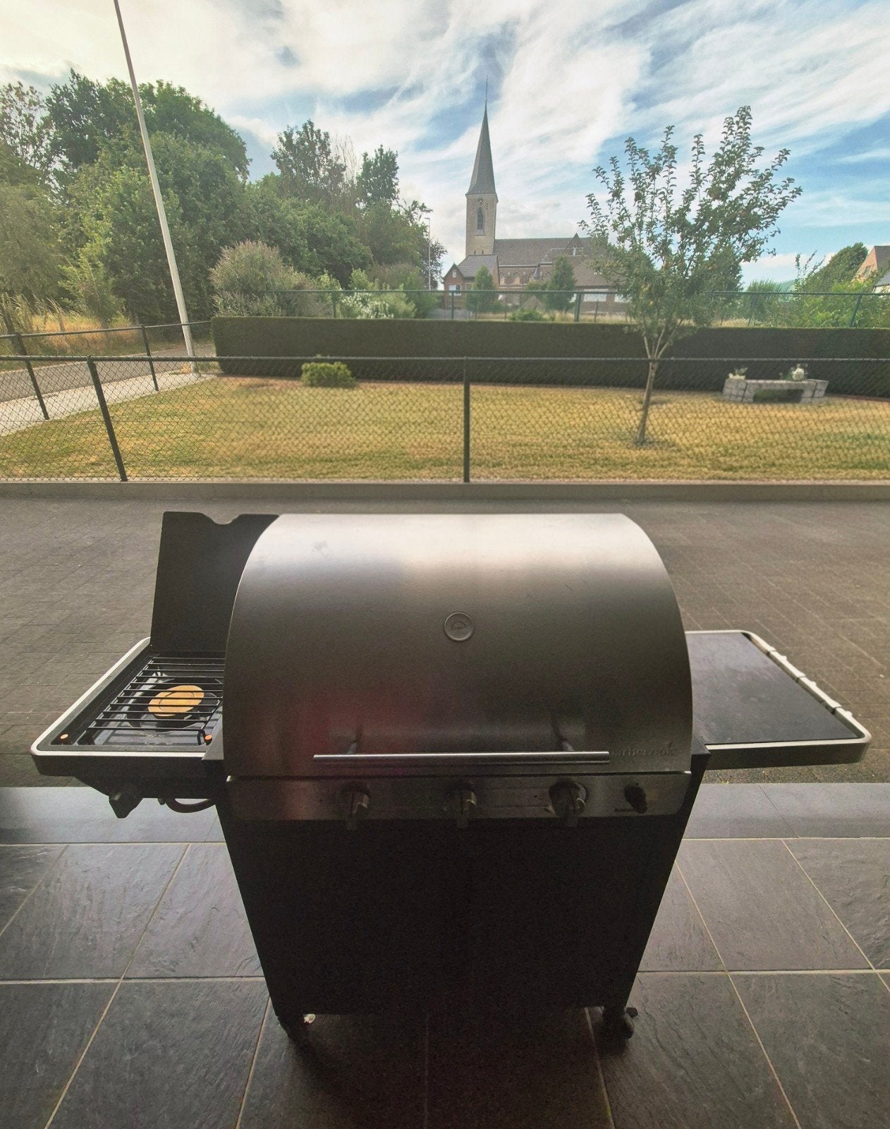 Gasbarbecue, Ophalen