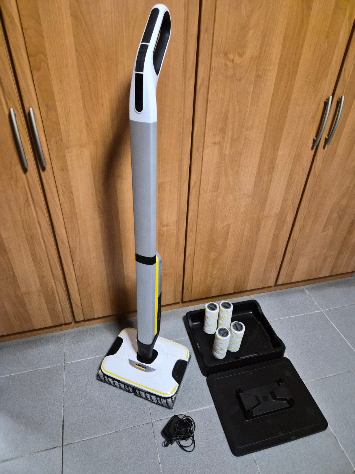 Vloerreiniger karcher FC7, Enlèvement