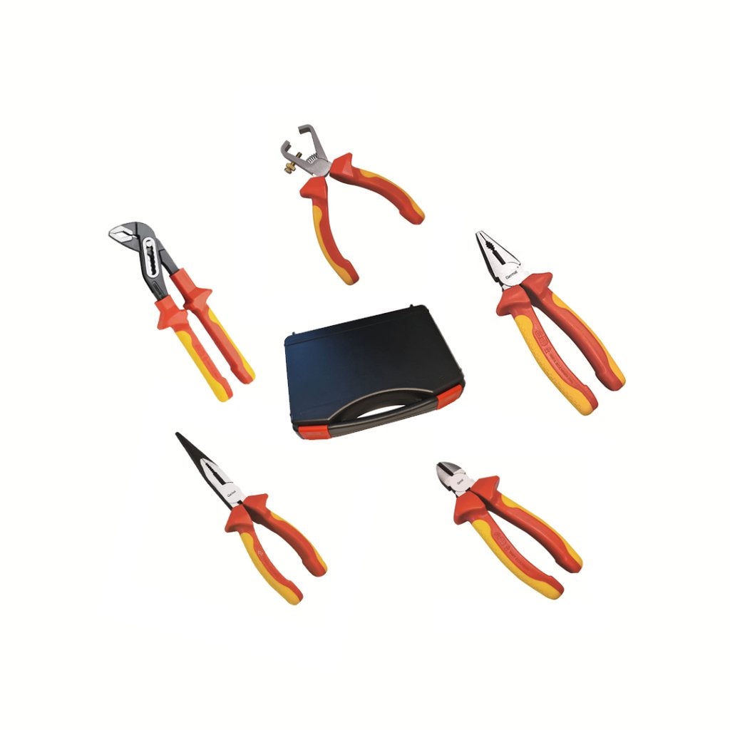 VDE Germat Tangen Set 5-delig Knip - Com, Hobby en Vrije tijd, Ophalen of Verzenden, Nieuw, Elektrisch