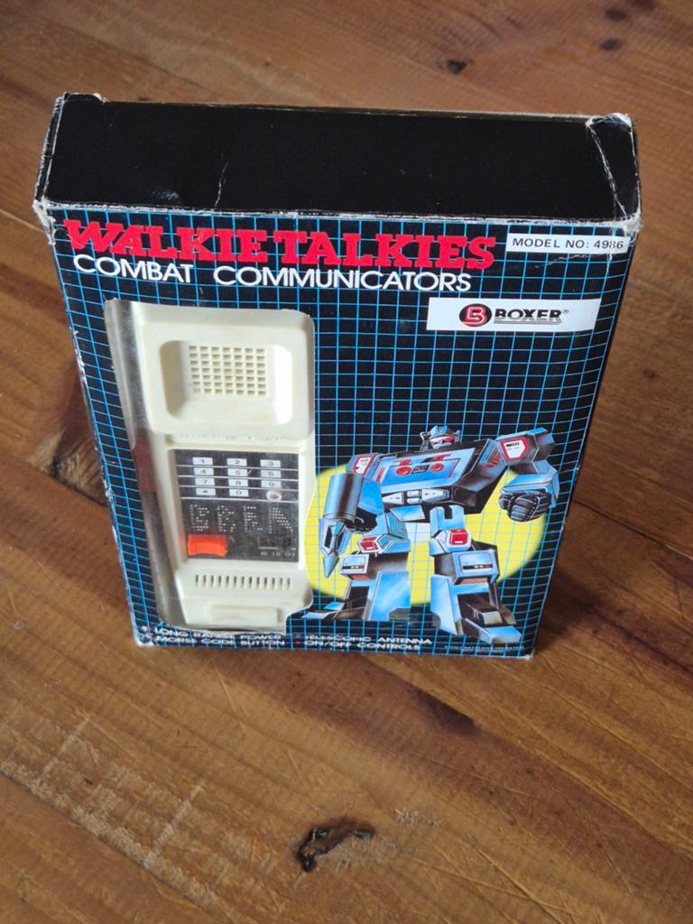 Walkie Talkie Walkie Talkie Combat Communicators Transformer, Verzamelen, Transformers, Ophalen of Verzenden