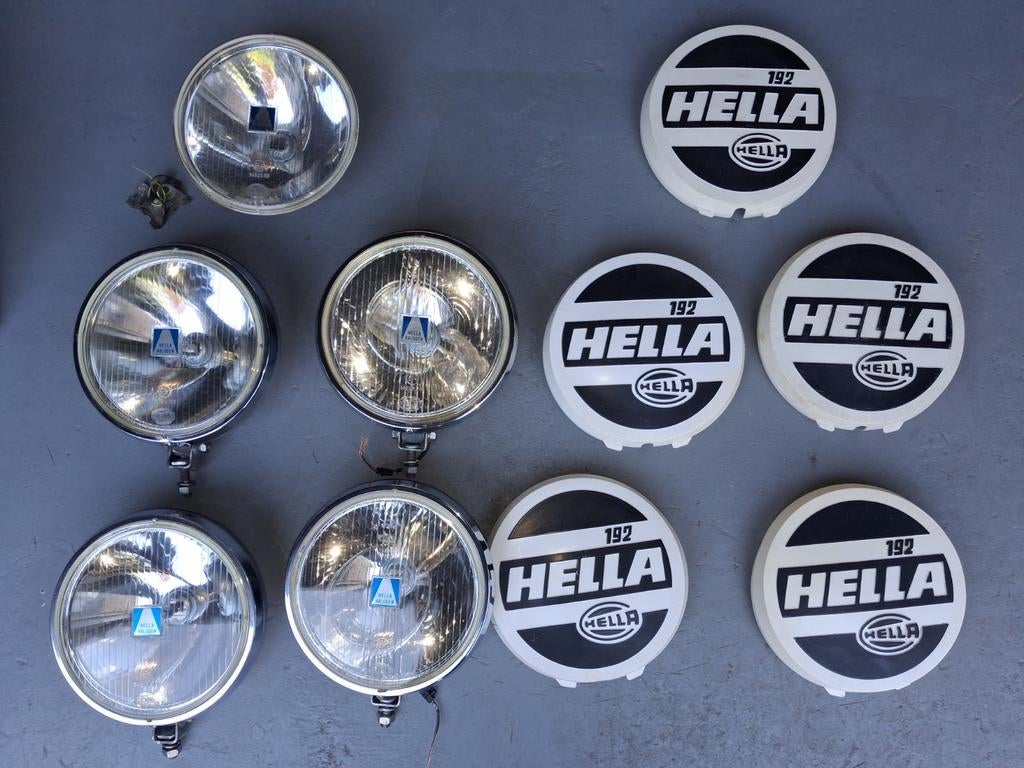 Hella 192 rallye, Auto diversen, Ophalen