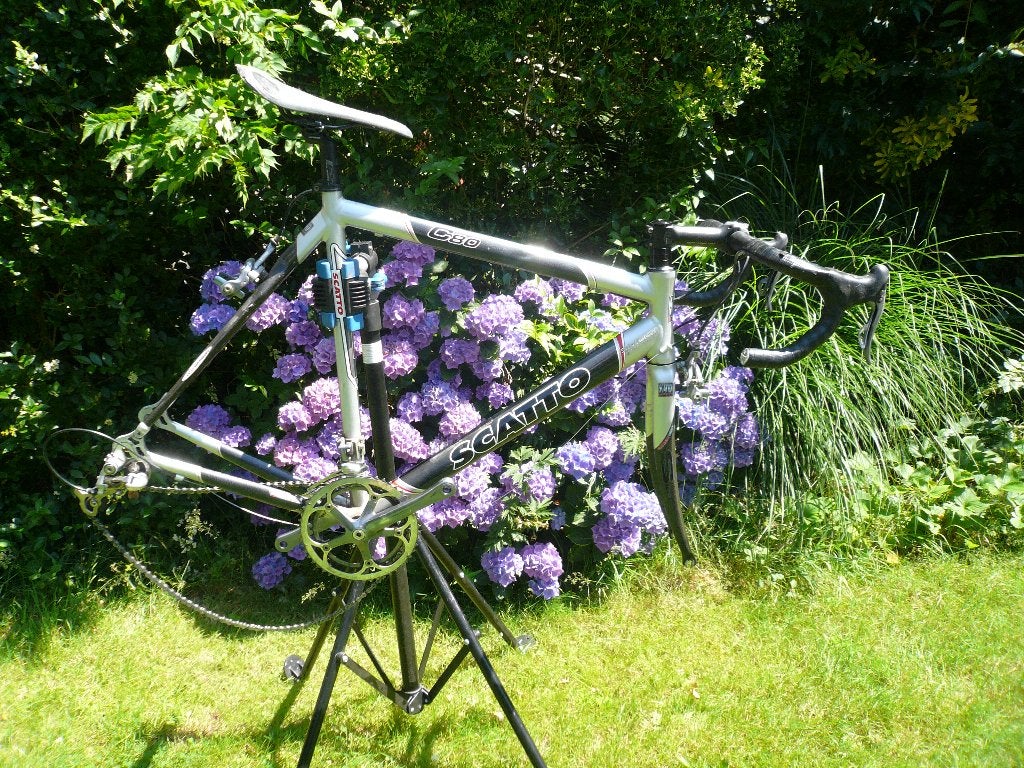 CADRE SCATTO de course Campa, Vélos & Vélomoteurs, Frein sur jante, Aluminium, Giant, Enlèvement