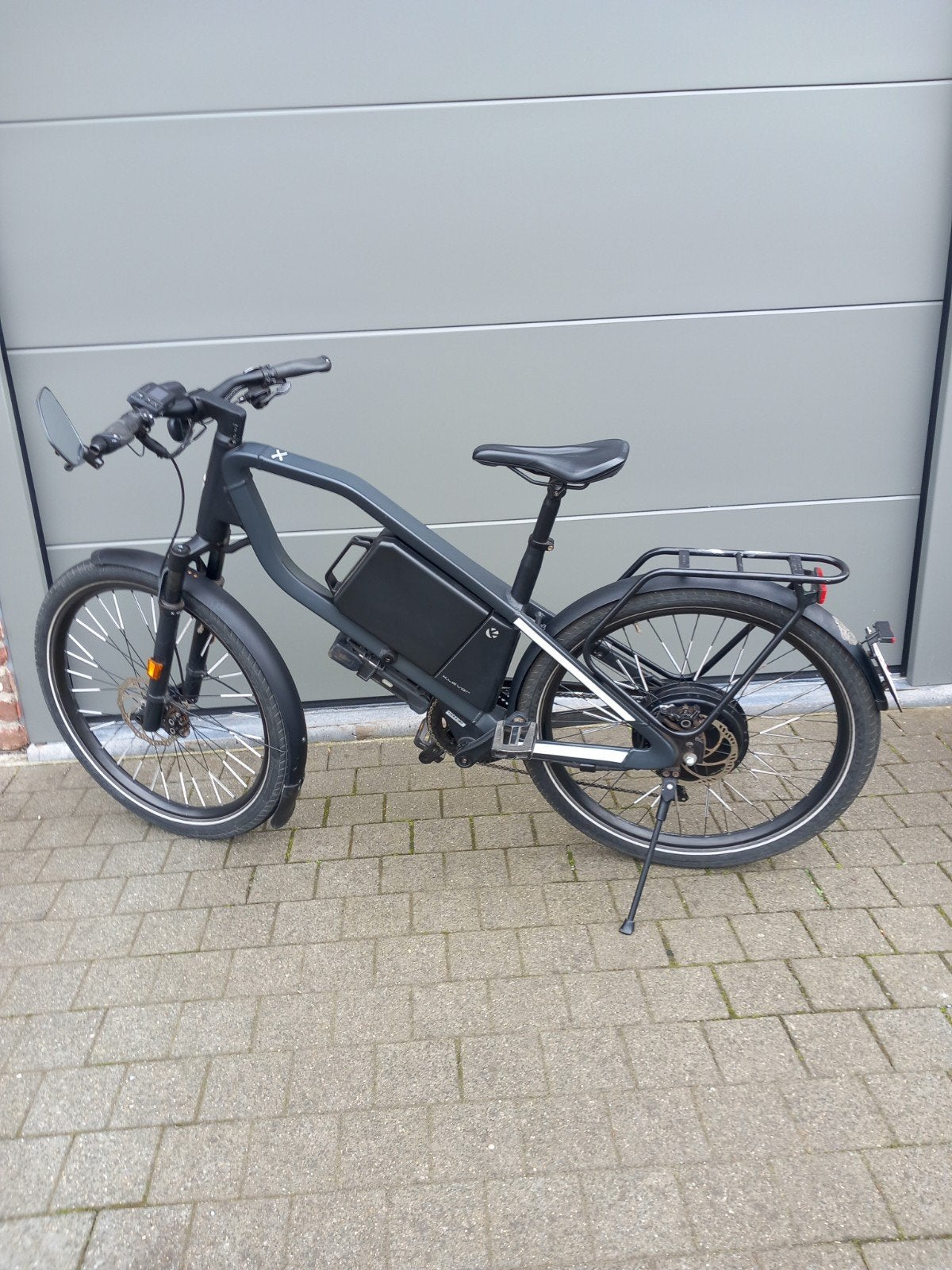 klever x-speed large dark grey 1200wh, Ophalen