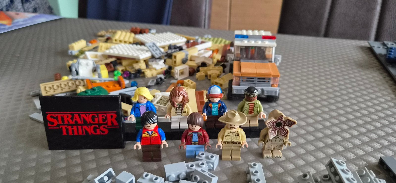 lego stranger things upside down, Ophalen of Verzenden, Compleet, Lego
