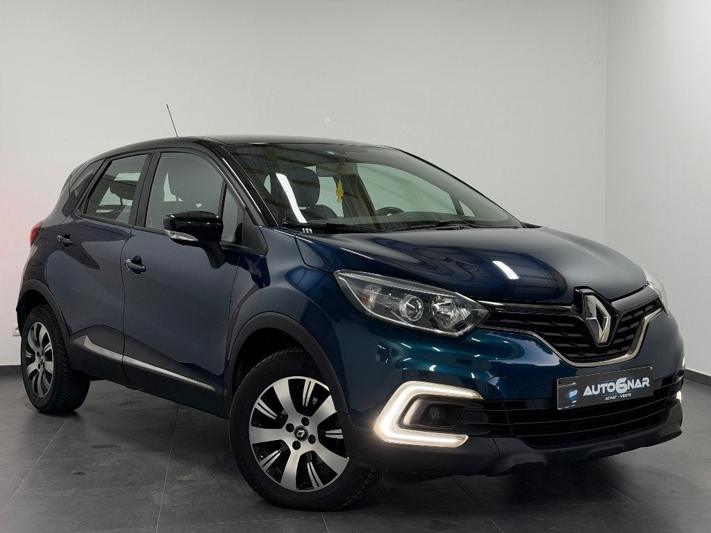 Renault Captur 1.5 dCi - Airco - Navi - EU6b, Auto's, Renault, Stof, 4 cilinders, Blauw, Bedrijf