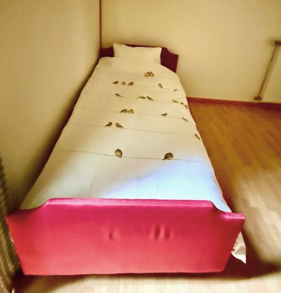 GRATIS: 2 éénpersoonsbedden + futonbed 160x200, Huis en Inrichting, Ophalen, Eenpersoons, 200 cm, Rood