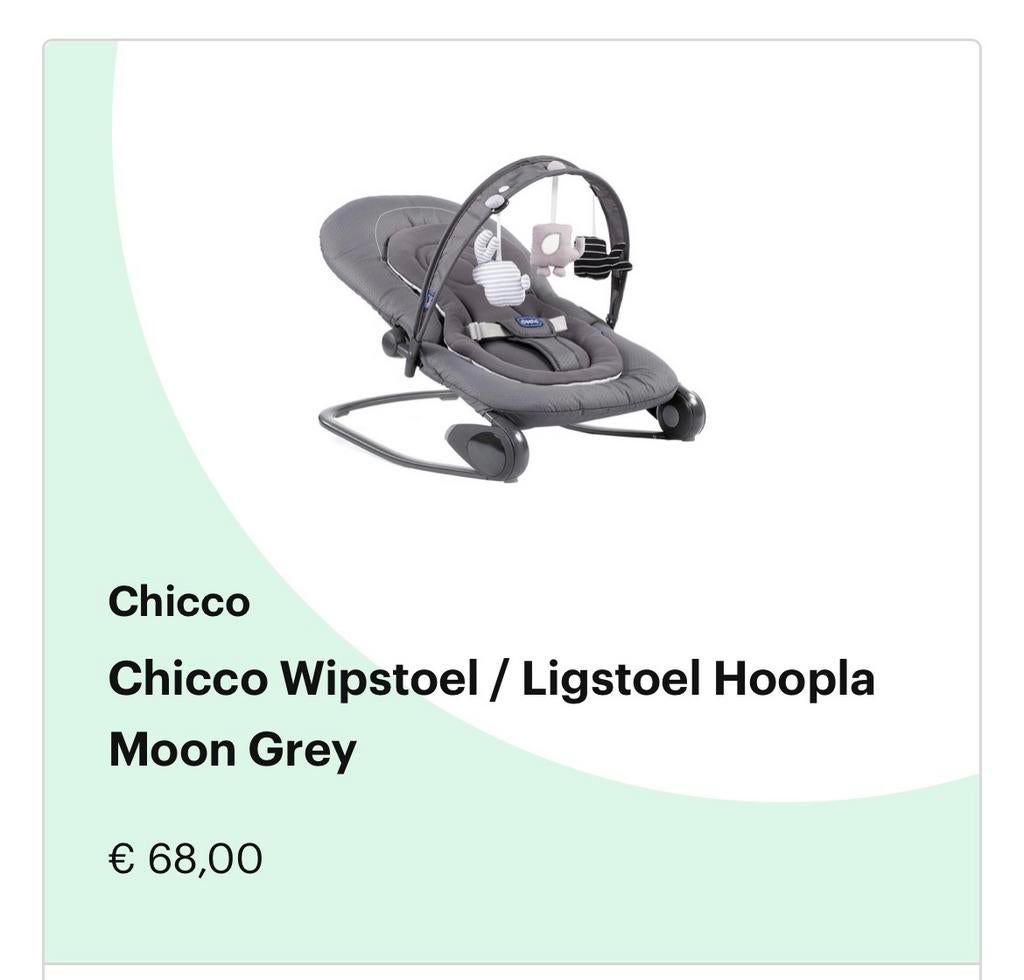 Wipstoel chicco, Kinderen en Baby's, Wipstoeltjes, Ophalen, Wipstoel, Chicco