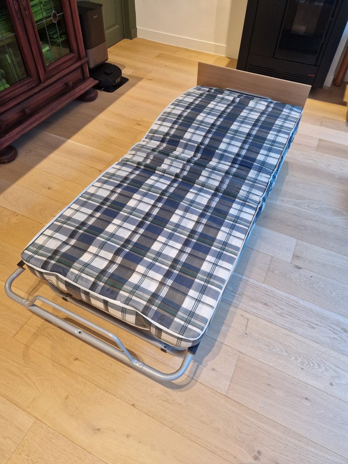 opvouwbed, 90 cm, Gris, Une personne, Enlèvement