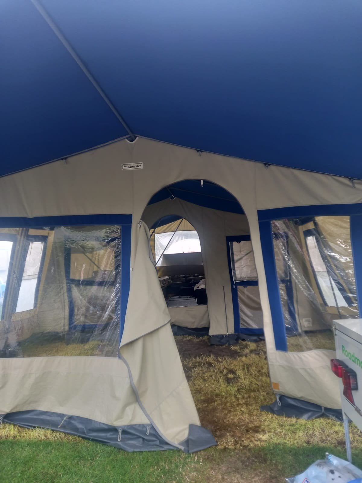 Vouwwagen roadmaster family s voor 4 personen, Caravans en Kamperen, Ophalen, Aanwezig, Overige merken