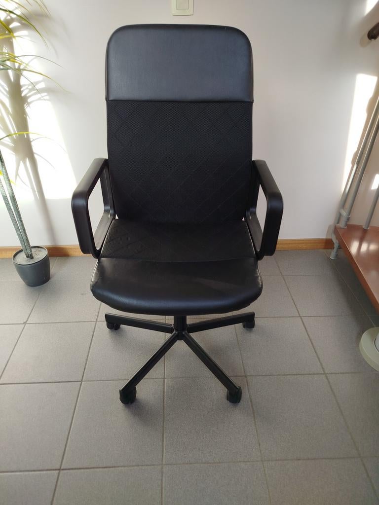 Chaise de bureau Ikea, Maison & Meubles, Chaises de bureau, Enlèvement, Comme neuf, Noir, Chaise de bureau
