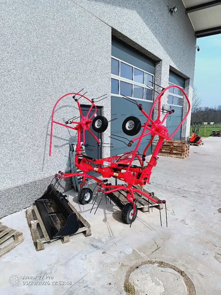 Schudder 5 meter hydraulisch 4 molens Nieuw, Ophalen, Transport