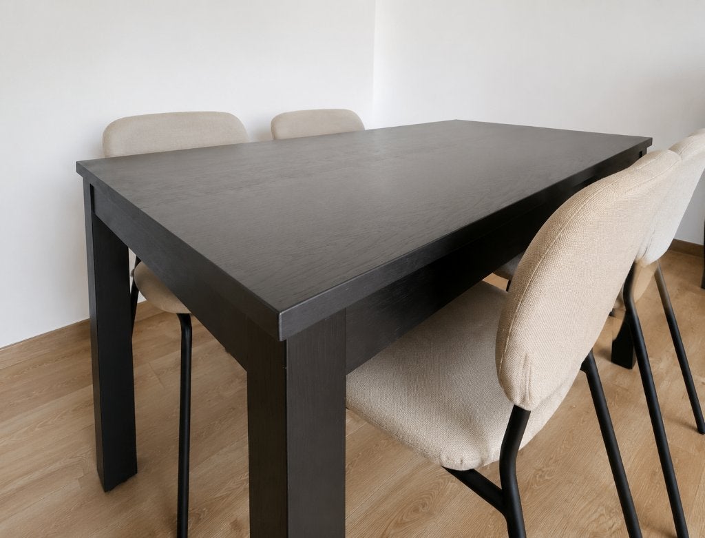 Table à manger extensible Ikea, Maison & Meubles, 150 à 200 cm, Cinq personnes ou plus, Enlèvement, Utilisé