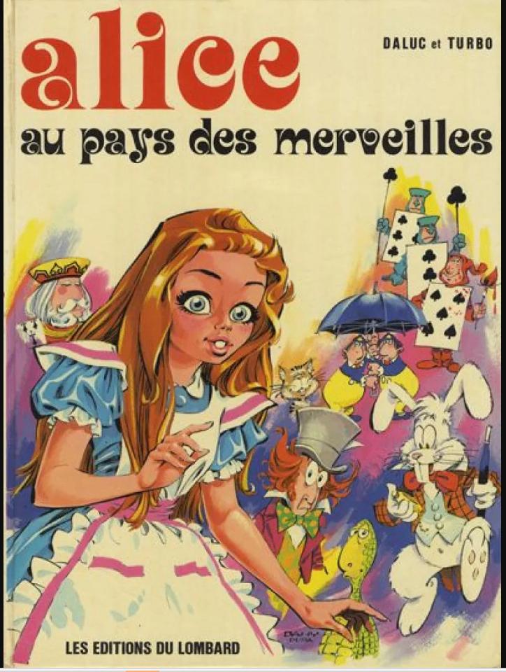 bd Alice au pays des merveilles (édition 1973), Enlèvement ou Envoi, Utilisé