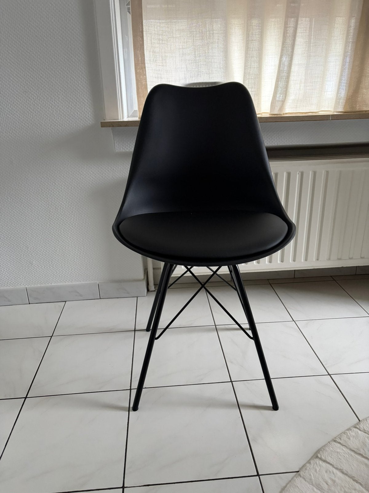 6 stoelen, Huis en Inrichting, Ophalen, Zo goed als nieuw, Zwart, Vijf, Zes of meer stoelen
