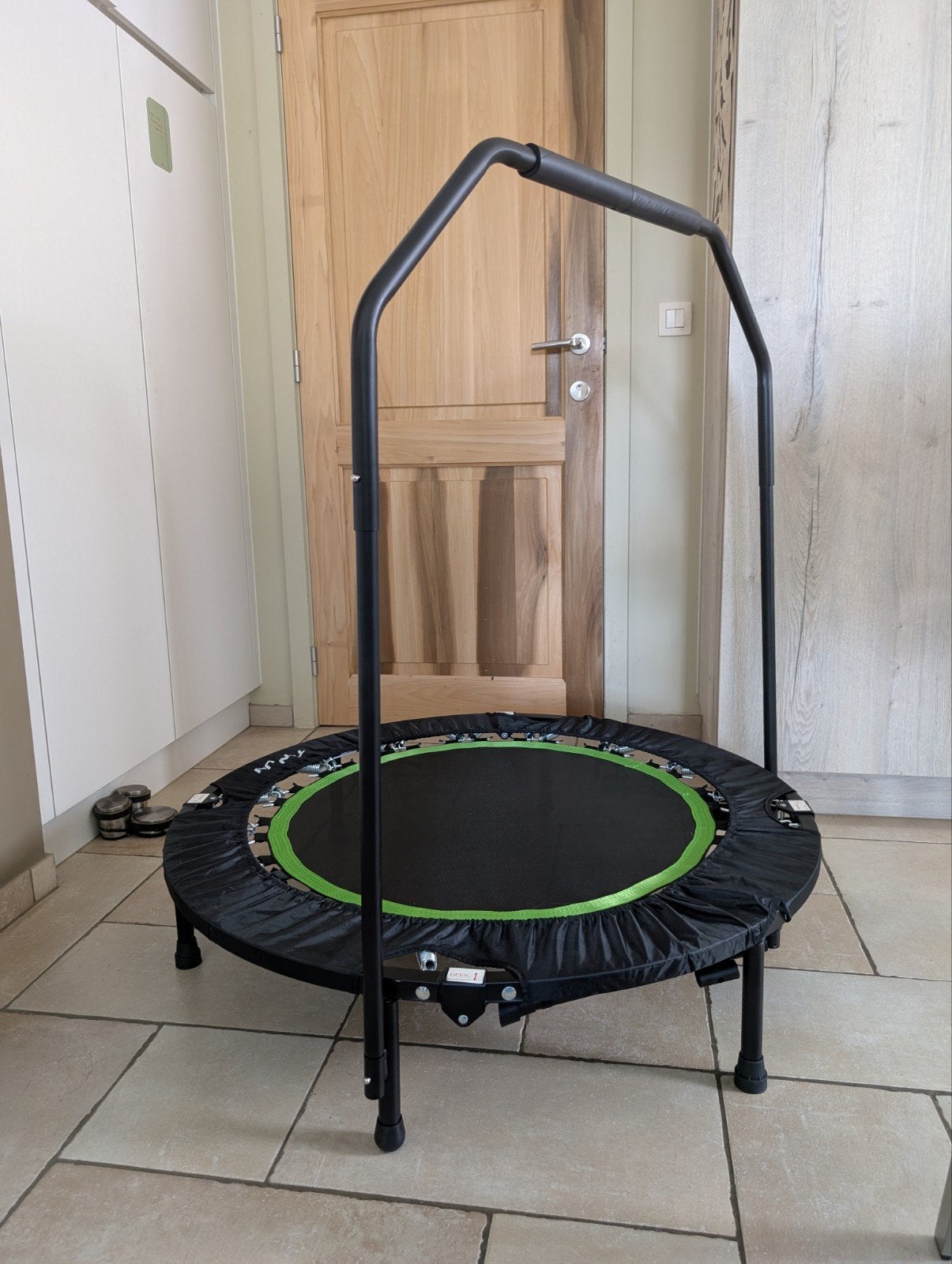 Tunturi trampoline 104cm, Sports & Fitness, Comme neuf, Enlèvement, Autres matériaux, Jambes