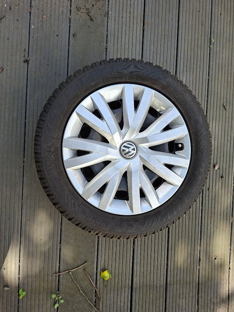 Velgen met winterbanden VW Golf, Pneus hiver, 16 pouces, Véhicule de tourisme, 205 mm